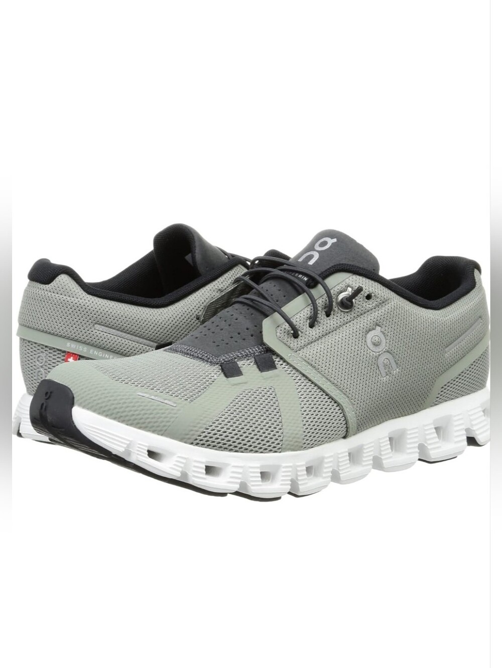 On Cloud 5 Women's Synthetic Textile Training Shoes, Kelp Ombre Sz 8.5